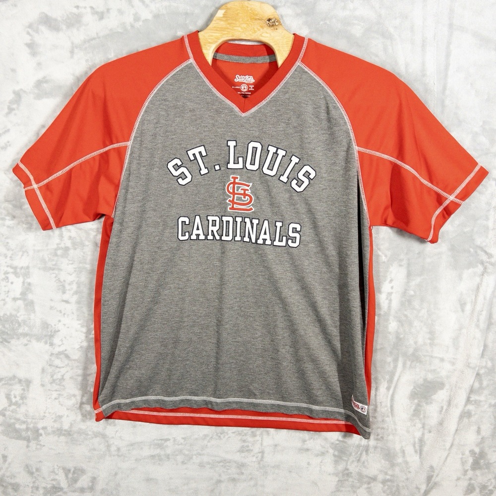 Stitched MLB St. Louis Cardinals Batting Jersey Mens XXL MLB Baseball